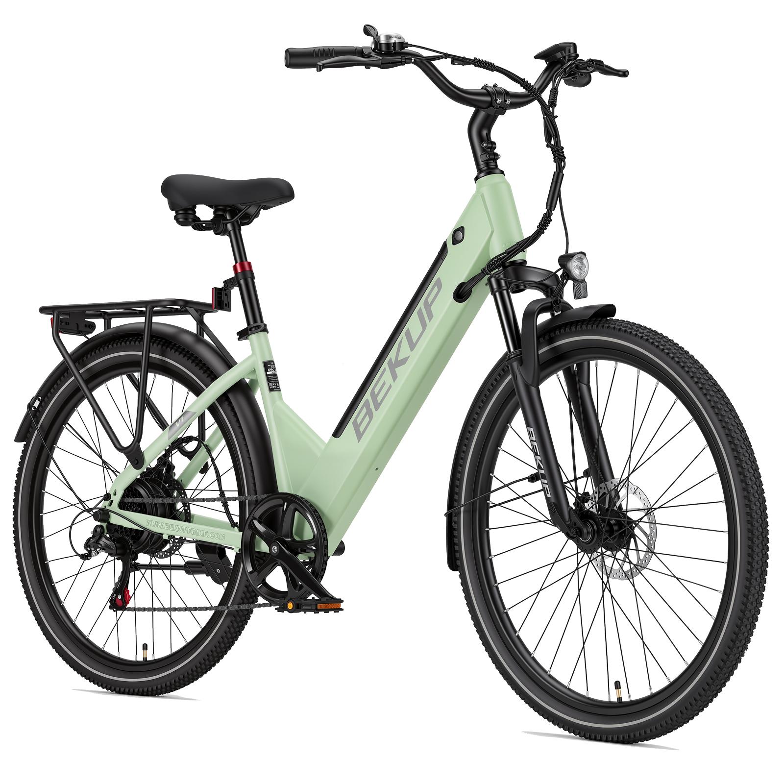 BEKUP V1 26  Vélo Électrique Adulte pour Trajet Quotidien, Moteur 250W, Batterie Amovible 36V 14.5Ah