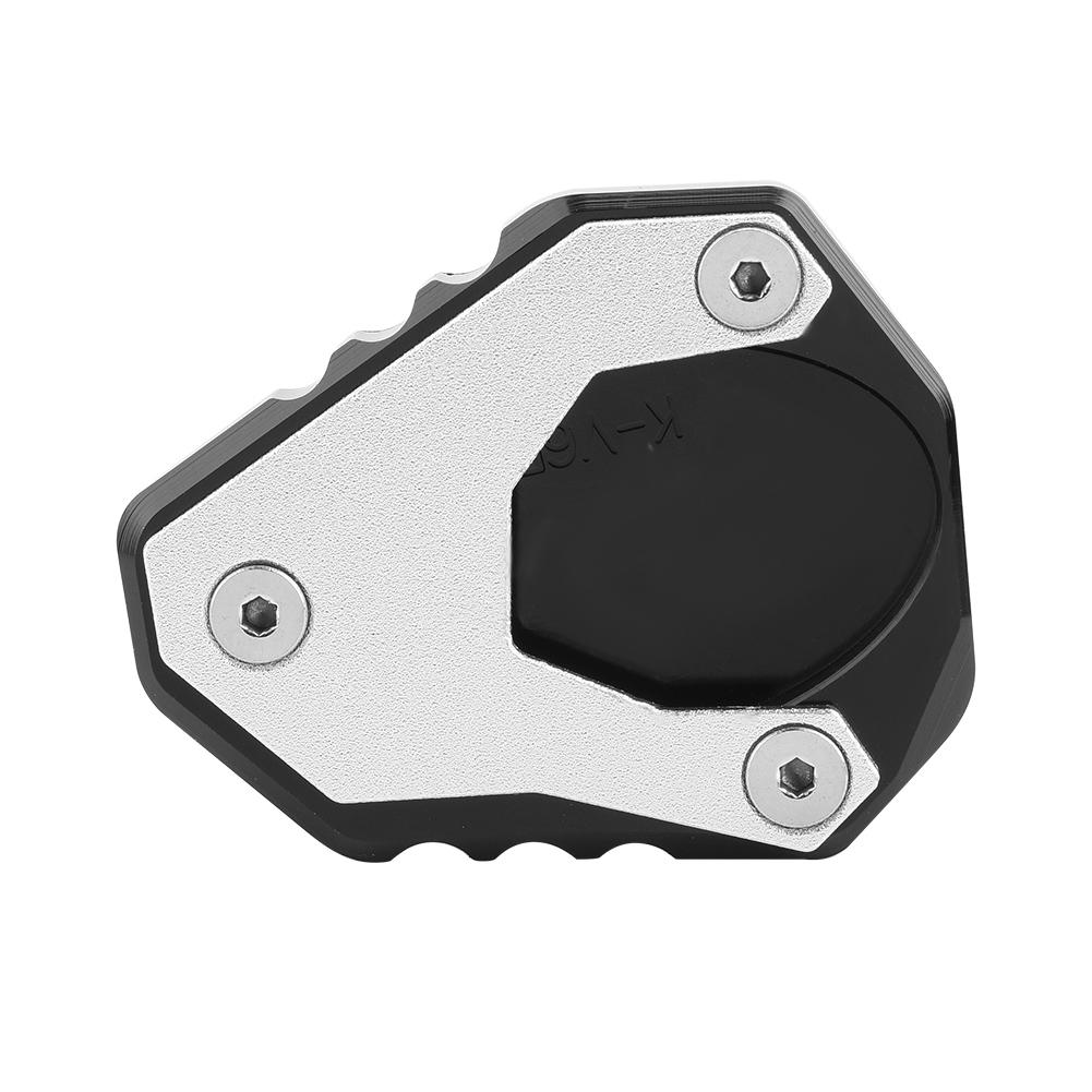 Motorcycle CNC Kickstand Side Stand Enlarger Extension Pad for Kawasaki Versys KLE 650 15 18
