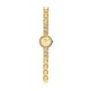 KARLI Set Scatola Braccialetto Orologio in Acciaio Inossidabile Tre Lancette Dorato &
