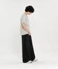 SIGNATURE Multi-Tuck Wide Slacks [Black]