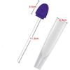 2 Pieces Stainless Steel Reble Cake Testing Needles Probe Skewer Pin Needle for Kitchen Home Bakery Tools with Transparent Cover