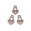 Key Charms Multi Color Alloy Locks Pendants For Romantic Themed Jewelry