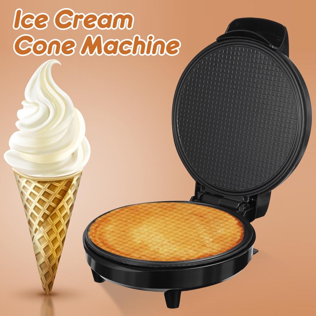 1200W Antihaft-Eierrollen-Maker Elektrischer Eiswaffel-Kegel-Maker Mini-Eierwaffel-Kegel-Maker Maschine 20cm * 27.5cm