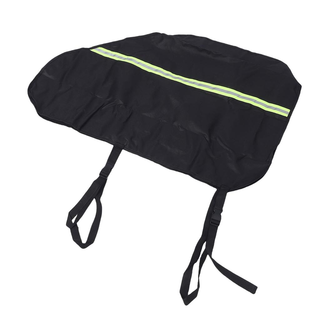 Drawbar Cover Reflective Anti Collision RV Hitch Cover for Travel Easy To Install Anti Dust