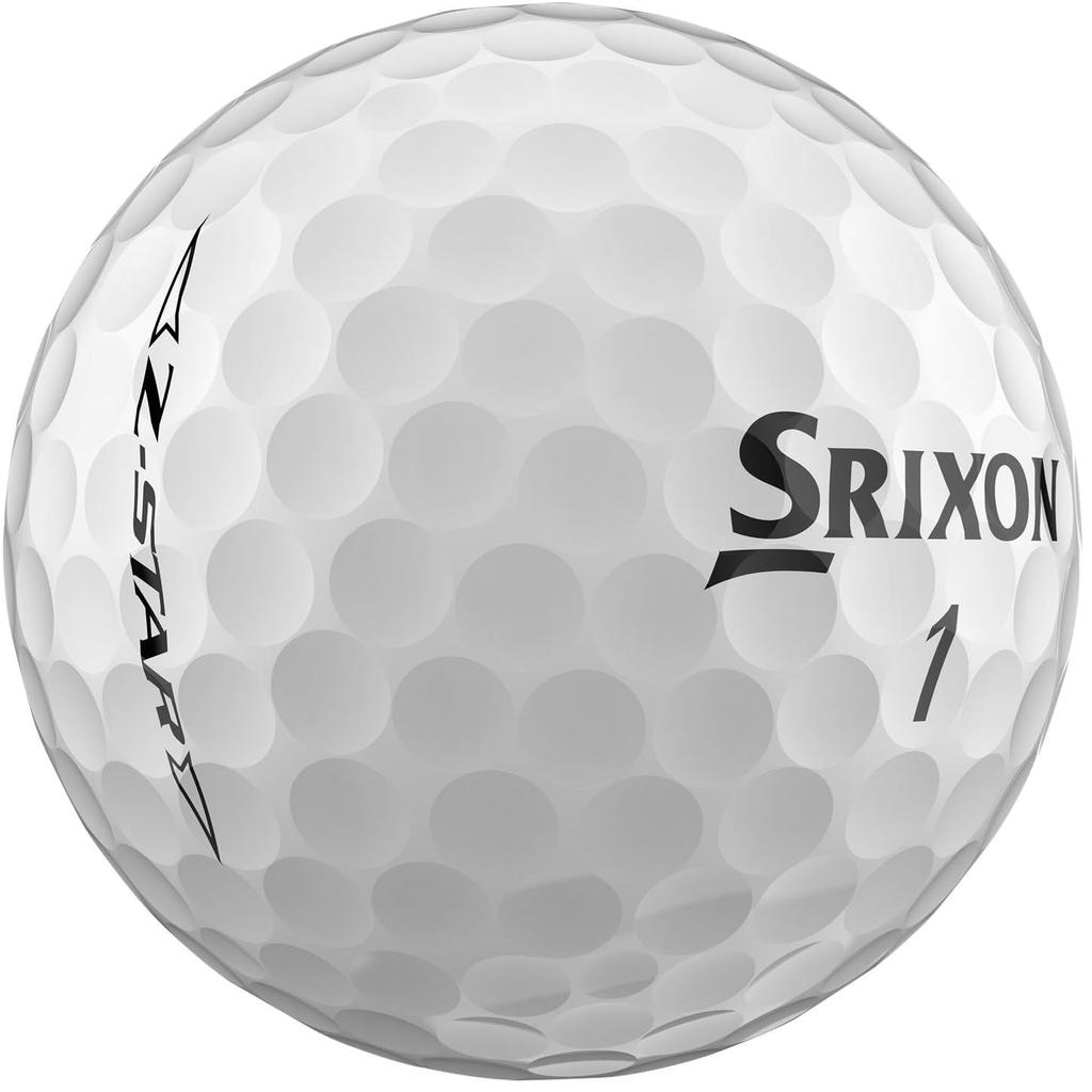 SRIXON Z Star 8 Dozen Premium Golf Balls Tour Level Performance Urethane 4 Pieces Premium Golf Accessories and Golf Gifts Pure White - - - - - -
