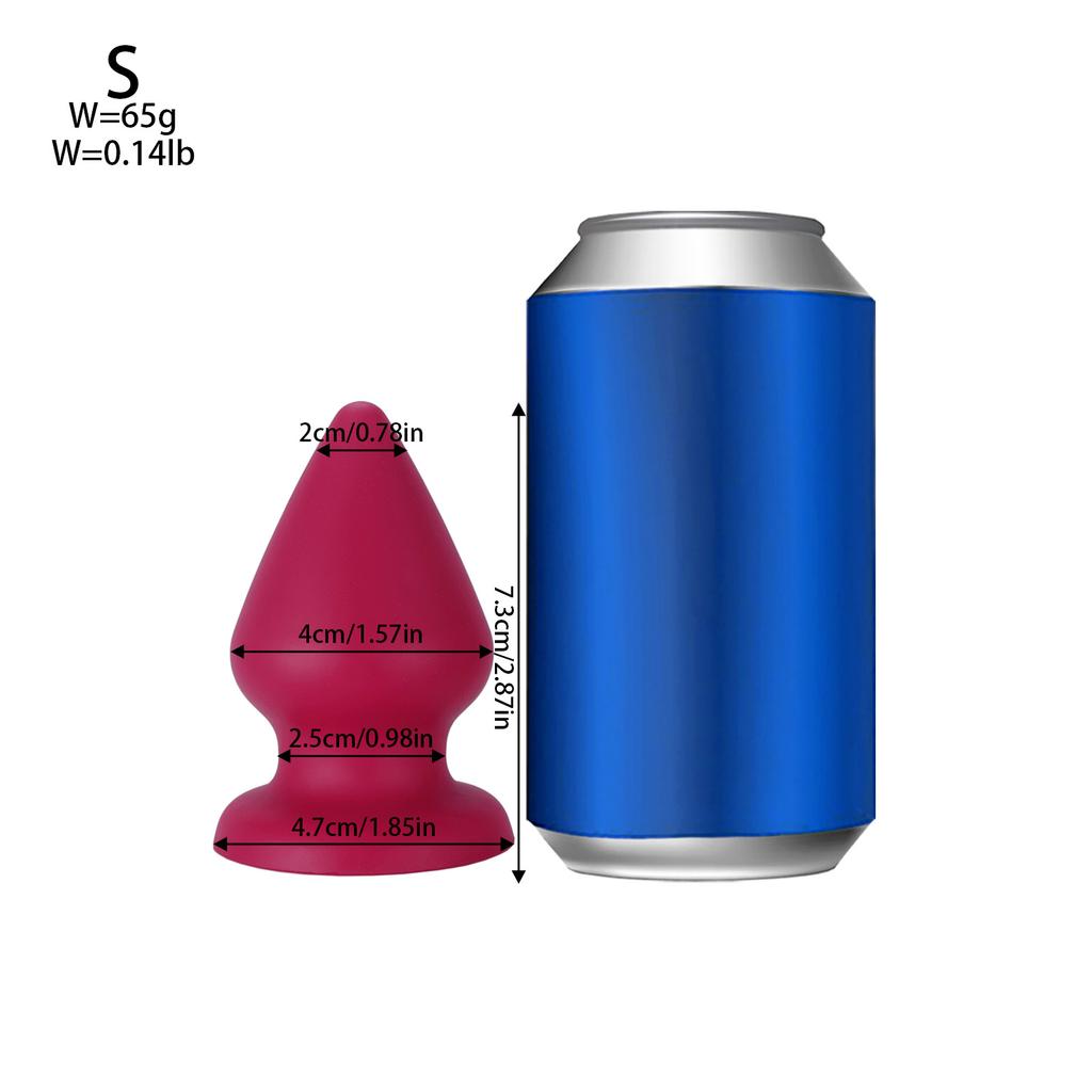Liquid Silicone Oversized Anal Plug For Men And Women  SM Fist Anal Expansion Device Adult Sex Toy