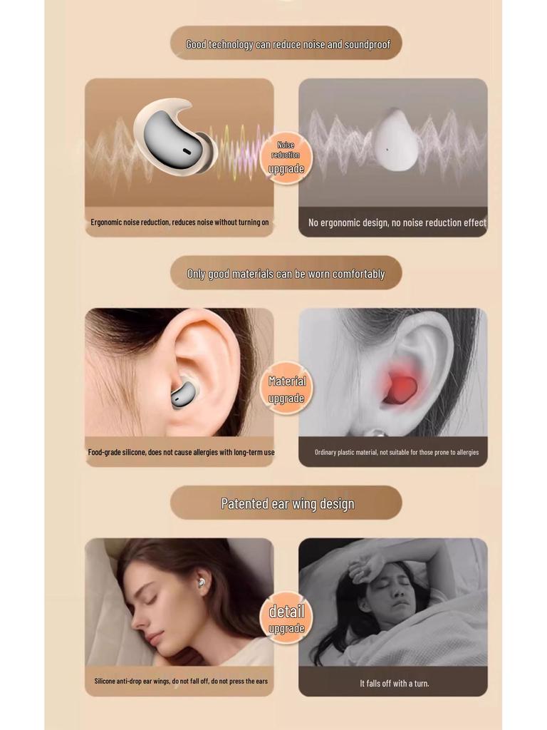 W932 True Wireless Sleep Earbuds: Ultra-Thin, Side-Sleep Comfort, Long Battery Life