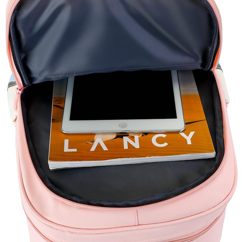 Schoolbag for Primary School Students Grade One and Two Cartoon Color-Matching Backpack for Boys and Girls Children Backpack