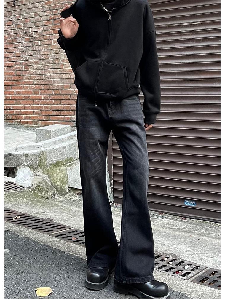 Summer Retro American Men's Slim Flared Jeans