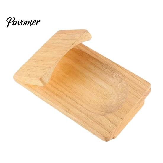 Non Slip Shellfish Shucker Oyster Cutter with Clamp, Stainless Steel Blade And Ergonomic Kitchen Tool for Hard Shells Wood Base Design, Non-slip