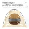 Enclosed Cat Tent Bed With Cushion, Indoor Warm Pet House For Small Cats And Kittens