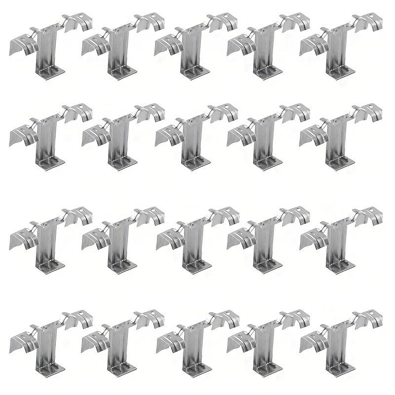 

20Pcs Solar Drainage Clips – 304 Stainless, Anti-Dust Water Guide for 30mm PV Frames