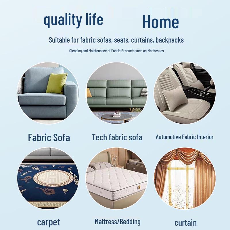 Waterless Fabric & Carpet Stain Remover for Sofas, Walls, and Mattresses