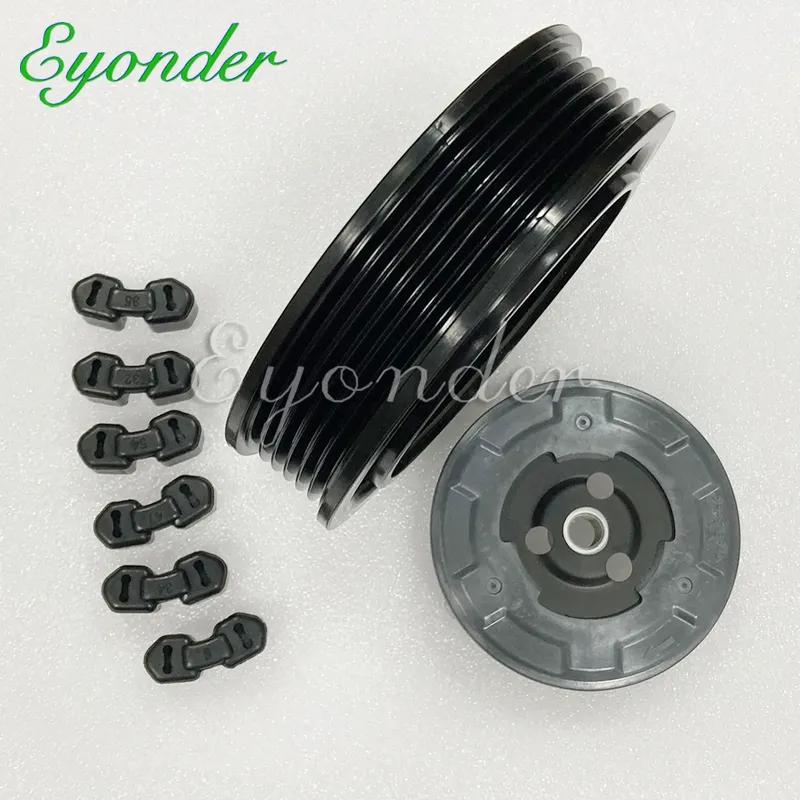 AC A/C Compressor Clutch Pulley for CITROEN C4 PEUGEOT 308 3008 5008 PARTNER TEPEE 6453WH 598754 598755 6453WJ 6453Y 9659855880