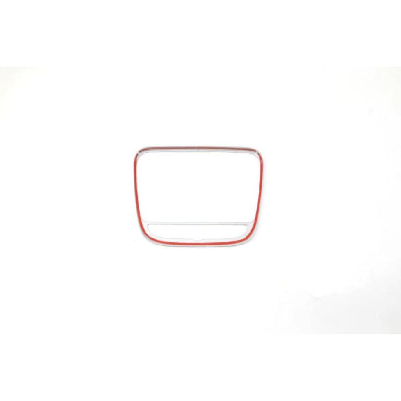 Autozubehör Passend für Chevrolet Equinox 2018-2023 ABS Navigationsbildschirmrahmen 8” Konsolenverkleidung 1-teiliges Set(Kohlefaser)