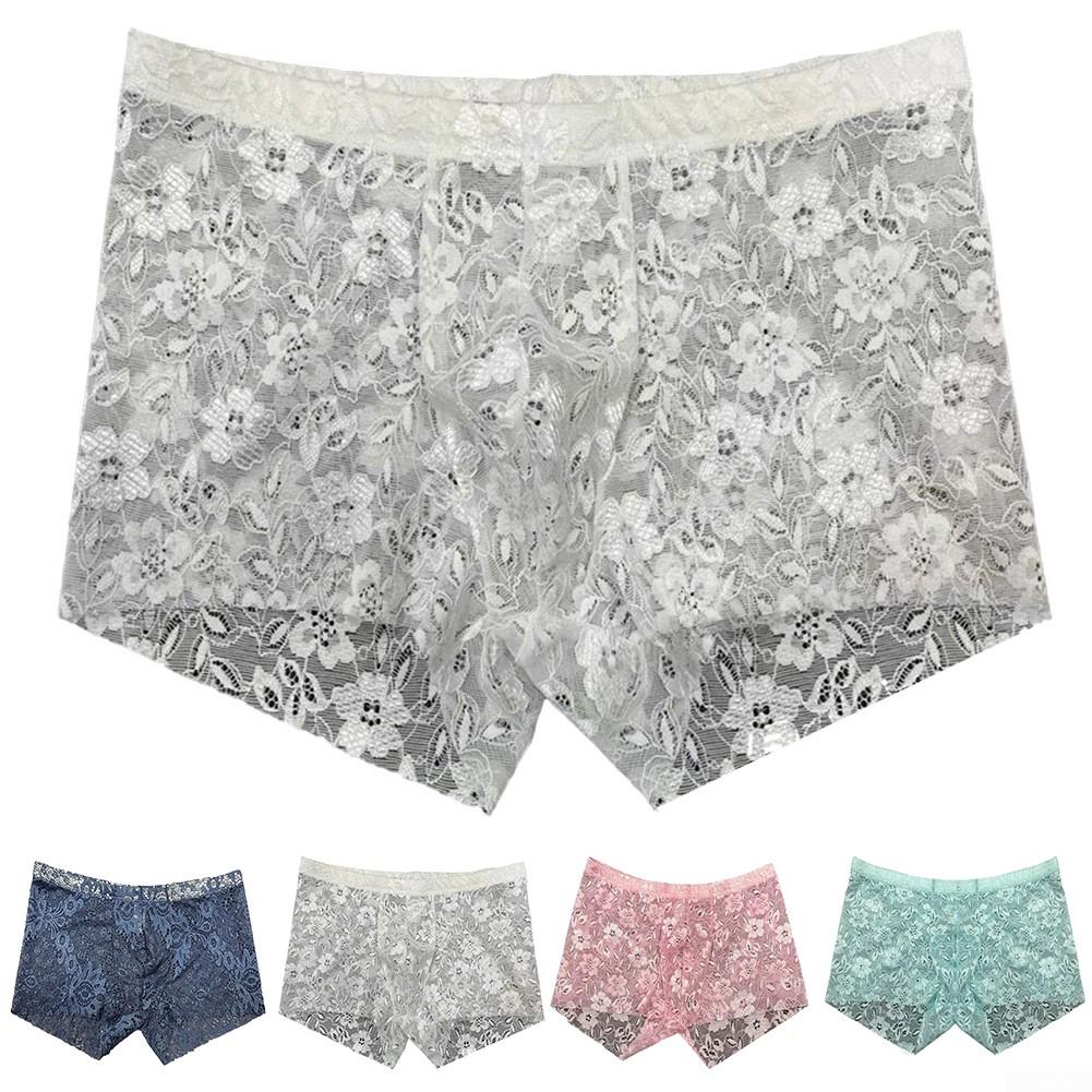 Daily Panties Underwear Lace Low Waist Mens Pouch Sexy