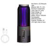 Electric Mosquito Zapper USB Rechargeable Fly Zapper with UV LED Light Indoor Outdoor Cordless Portable Fly Trap Solar LED Mosquito Light