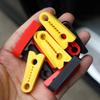 Universal Car Door Lock Shock Absorber Pad Silicone Sound Deadening Cushion Noise Reduction Buffer Sticker Anti Slam Protector