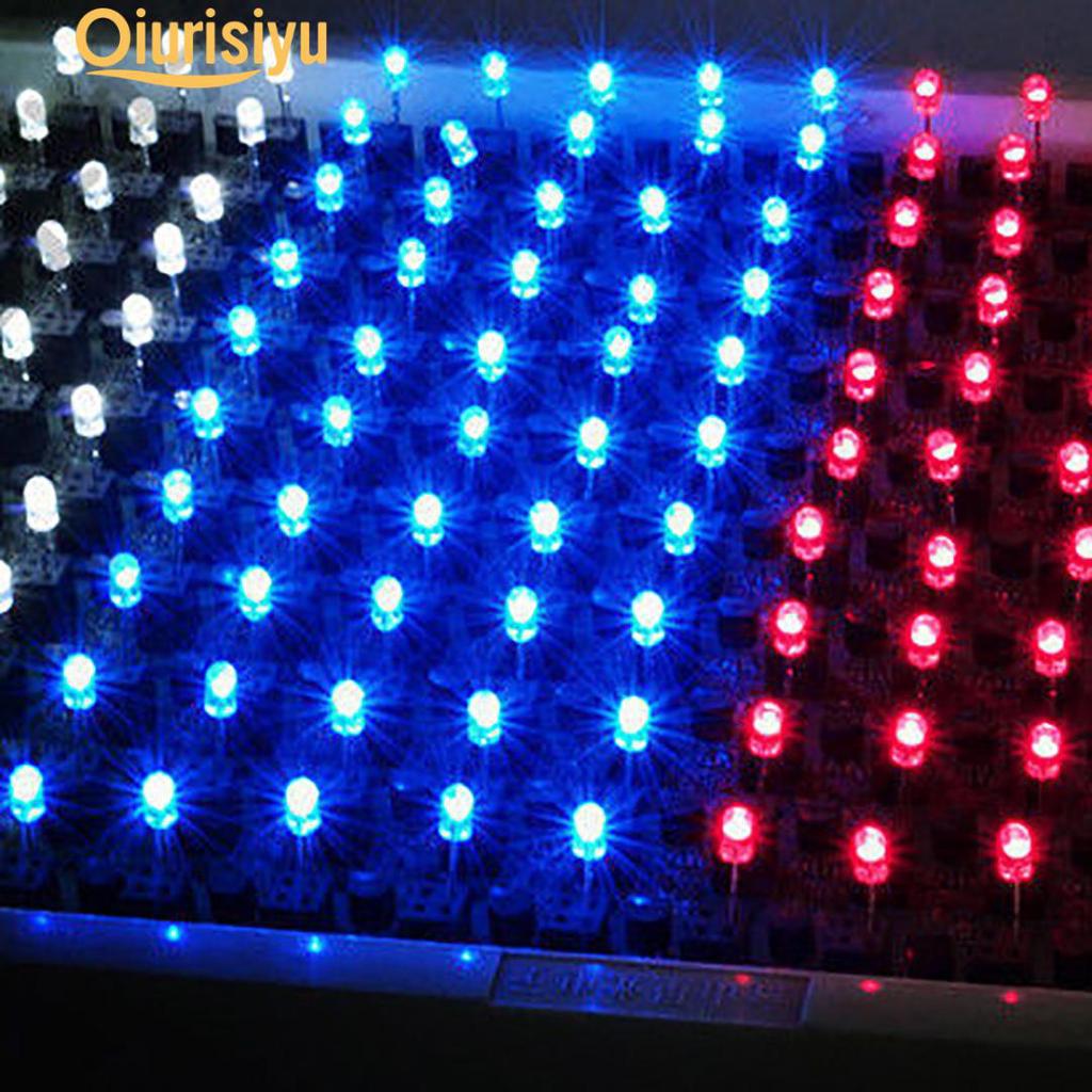 5mm Blue Candle Flicker Ultra Bright Flickering LED Leds Light Lamp New 100pcs