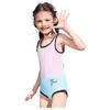 ASK JUNIOR Girls' Floral One-Piece Swimsuit