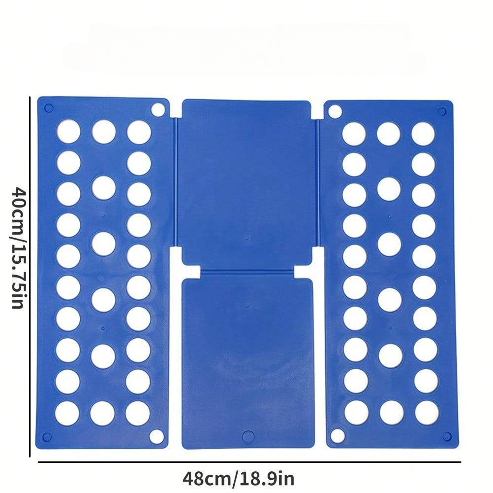 1pc Adjustable Shirt Folding Plate Kids Adult Clothes Folding T Shirts Jumpers Save Time Quick Clothes Folding Board Storage синий 2490₽