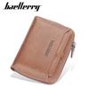 Wallet Men's Short Retro Multi Slot Zipper Youth Driver's License Bag