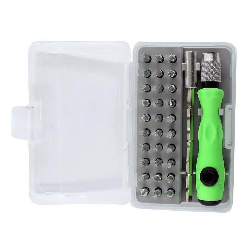 Magnetic Screwdriver Kit: 32-In-1 Screwdriver Set Precision Mini Magnetic Screwdriver Bits Kit Phone Mobile Ipad Camera Maintena