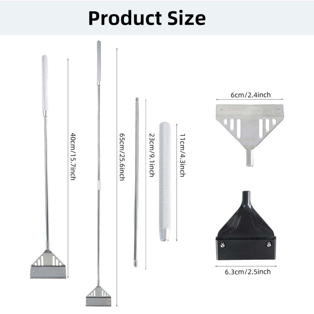 Fishtanks Algae Cleaner Algae Removing Scraper for Aquariums Efficient Fishtank Cleaning Tool Kits Cleaning Supply