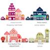 City Building Traffic Blocks Kids Educational Toy Babys Early Set Learning
