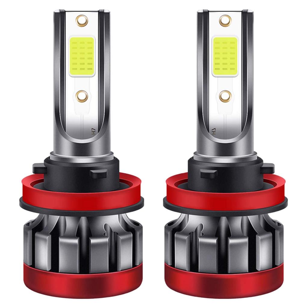 2PCS H8/H11 LED Motorcycle Headlight 8000K 3000LM Blue LED Fog Light Waterproof Super Bright Car