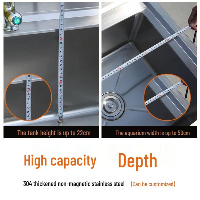 RONGYU Stainless Steel Cabinet Sink