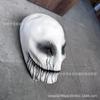 Fabbrica di Maschere Fantasma Bianco Sorriso Sottile Accessori Costumi Horror Halloween Carnevale