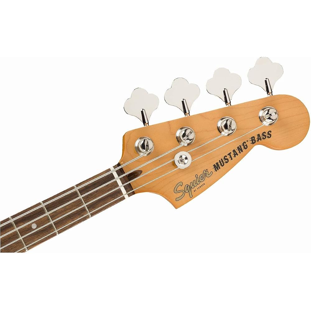 Squier by Fender Electric Bass Classic Vibe 60s Mustang Bass®, Surf Green with Soft Case