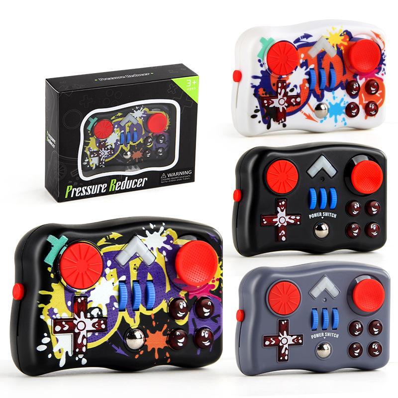 Decompression Palm Fingertip Game Handle Palm Hamster Simulation Racing Sound Charge Sound Decompression Game Machine