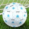 MarseilleSoccer Ball Colorful All Ages Machine Stitched PVC Competition Ready Durable High-Bounce