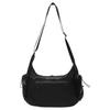 New New Balance Nylon Hobo Bag, Handbag, Shoulder Bag, Crossbody Bag Women's Black NBGCFSW104-69