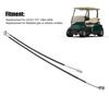 2pcs Club Car Brake Cable Set 47.5in 37.5in Passenger Driver Side 70273‑G03 Replacement for EZGO TXT 1994‑2008