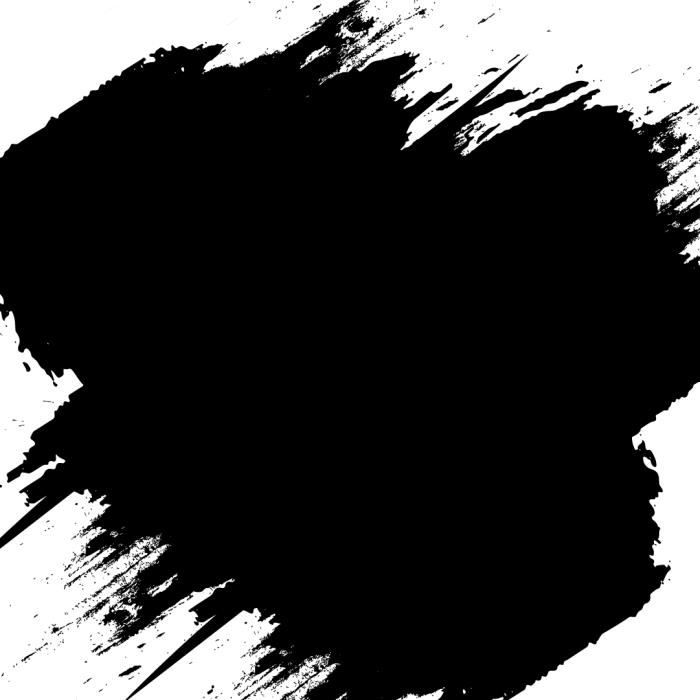 Peinture - Chalk Paint - NOIR PROFOND - 750ml - Effet Craie Naturelle - Brosse En Bois Incluse