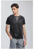 Men's Summer Quick-Dry Short Sleeve Round Neck Sports T-shirt for Running & Fitness