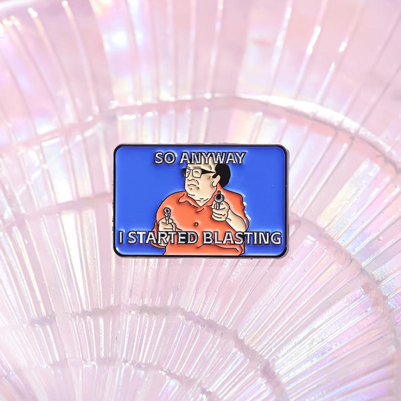 Character Cartoon Unique Badge With Fun Phrases Ideal For Fashionable Gifts Accessories And