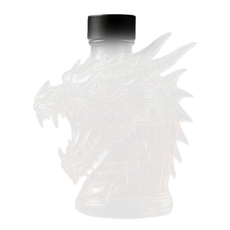 Liquor Decanter Glass Spirit Decanter Dargon Head Whiskys Decanter Liquor Dispenser Gift for Boyfriend Husband Father 1
