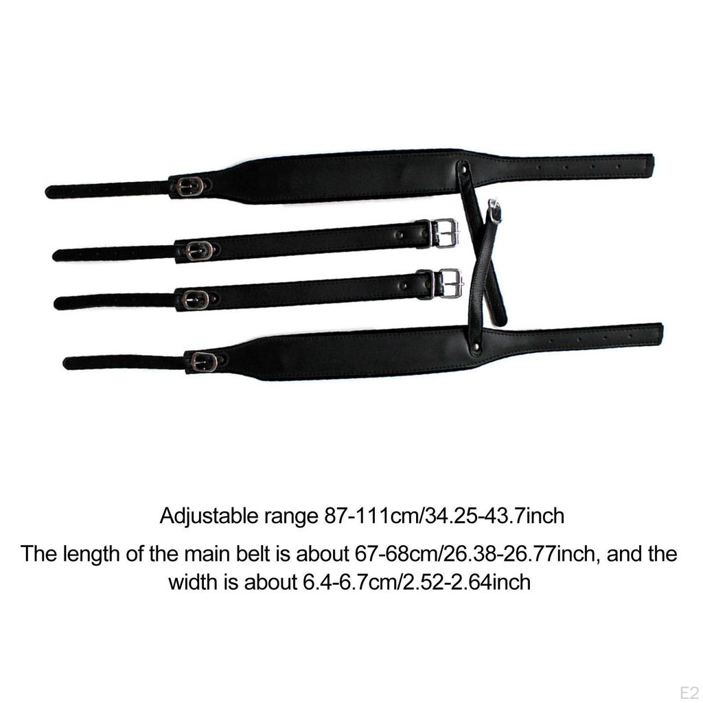 Accordion Belt with Adjustable Length for Bass Instruments
