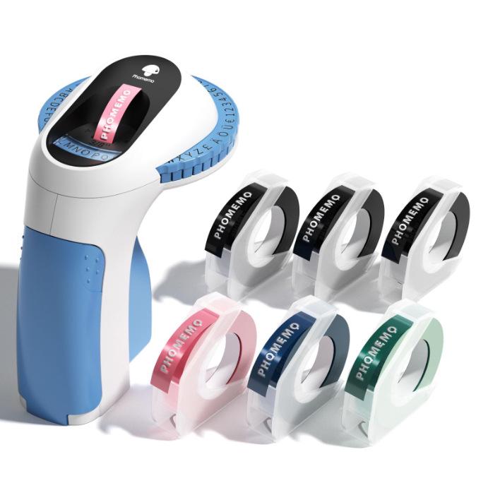 Phomemo Portable Handheld Retro Embossed Label Maker (No Electricity Required)