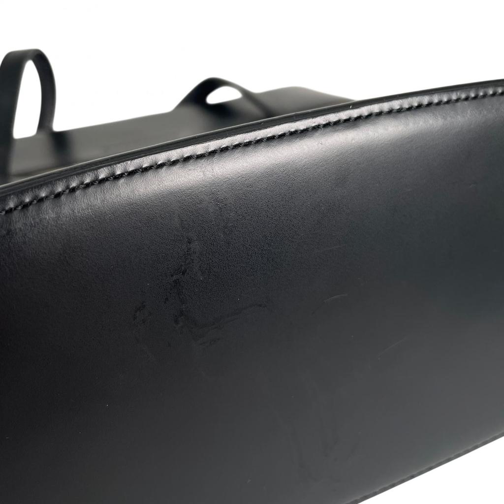 BURBERRY Nova Check Handbag black Women used