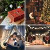 Lunar LED Night Light, Dimmable Bedroom Lamp, USB Powered Ambient Lighting for Desk, Camping, Gift, 3 Color Changing Mood Lamp