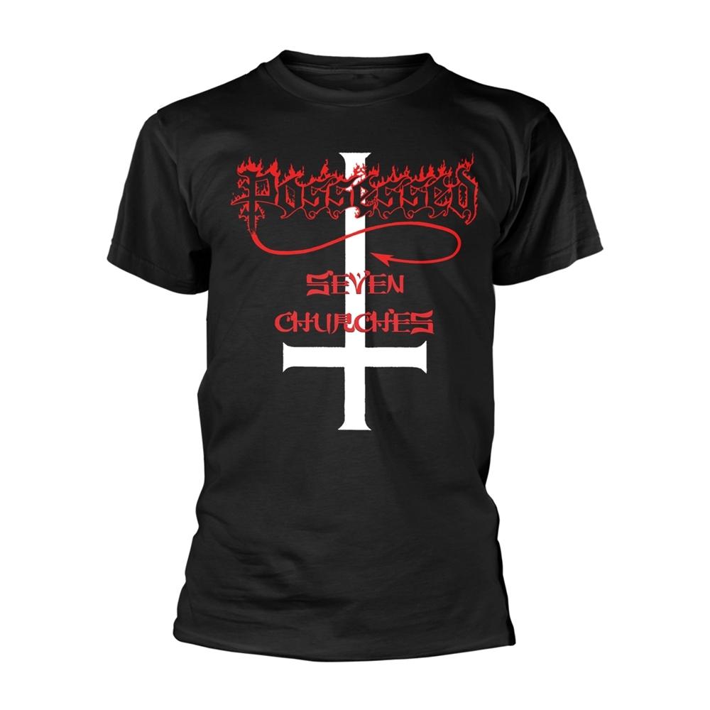Possessed Unisex Adult Seven Churches T-Shirt