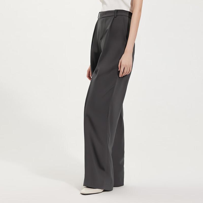 Women's High-Waist Slim-Fit Commuter Suit Trousers