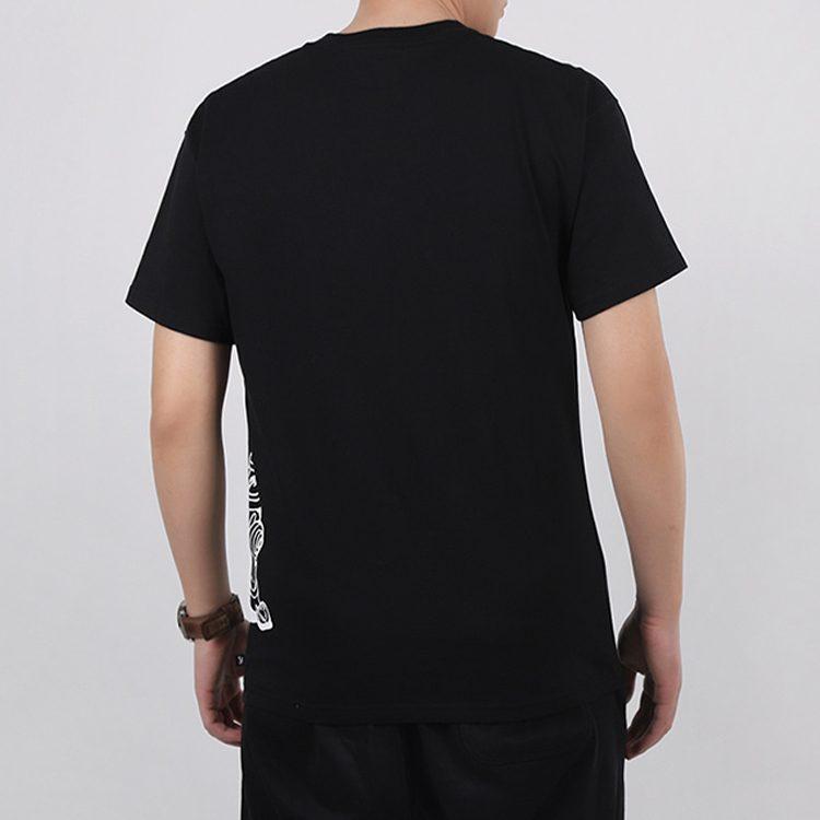 Nike T-shirts Heren Zwart Ronde Hals Normale Rechte Pasvorm CU0299-010
