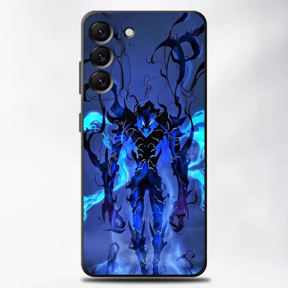 1 Stück Solo Leveling Cooles Anime Handyhülle Für Samsung Galaxy A13,A21s,A22,A31,A32,A52,A53,A71,A80,A91 Weiche Schwarze Abdeckung