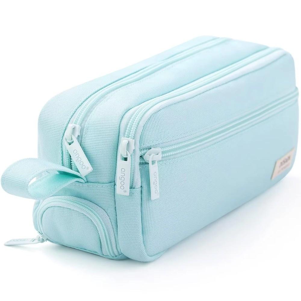 Trousse à Crayons Trois Couches Sac de Rangement Grande Capacité Pour Élèves du Primaire